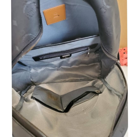 MCM Black Matte Backpack - Picture 12 of 12